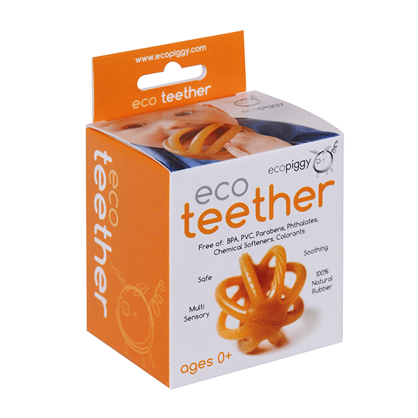 Calmies Natural Rubber Eco Teether - Main Image