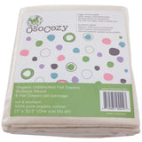 Osocozy Organic Cotton Flat Diapers (6-Pack)
