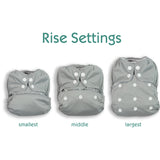 Thirsties Stay Dry Natural One Size All-in-One Diaper (Snap Closure) *CLEARANCE*