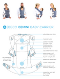 Beco Gemini Soft Structured Carrier