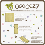 Osocozy Organic Cotton Better Fit Prefold (6 Pack)