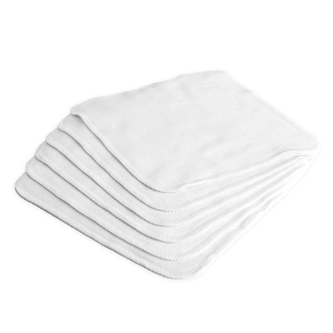 Thirsties Organic Cotton Wipes 6 Pack