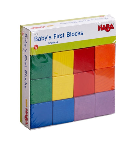 Haba Baby's First Wooden Blocks
