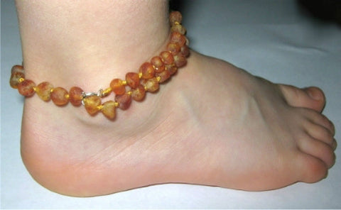 Inspired by Finn Amber Adjustable Anklet/Bracelet (Children's Size)