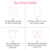 Thirsties Hemp/Cotton Duo Prefold